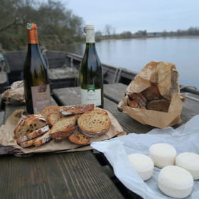 Pique-Nique sur une gabare sur la Loire