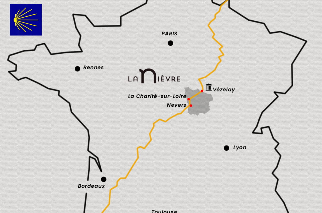 Tracé du GR® 654