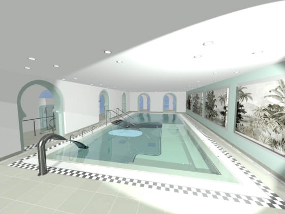 Nouvel espace des Thermes de Saint-Honoré-les-Bains