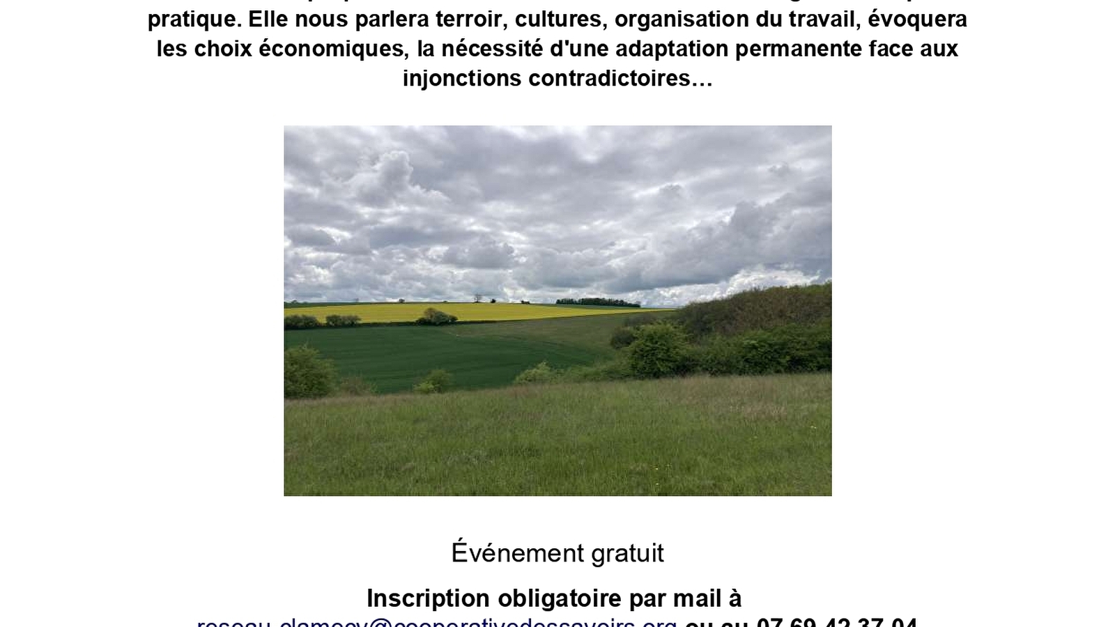 VISITE D’UNE FERME