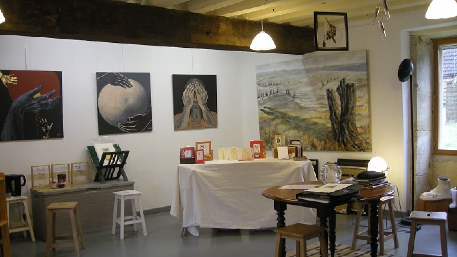 Josiane Benzi, Artiste Peintre Plasticienne, Atelier du Ramoy