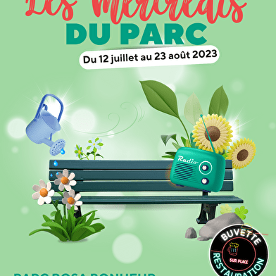 Concerts de l'été : 'les mercredis du Parc'