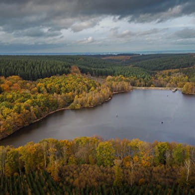 Circuit de randonnée : tour du lac de Saint-Agnan