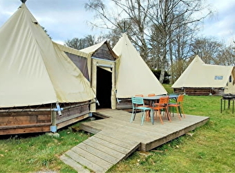 Location hébergement Tipis 6 personnes Lac des Settons Morvan - Activital - MONTSAUCHE-LES-SETTONS