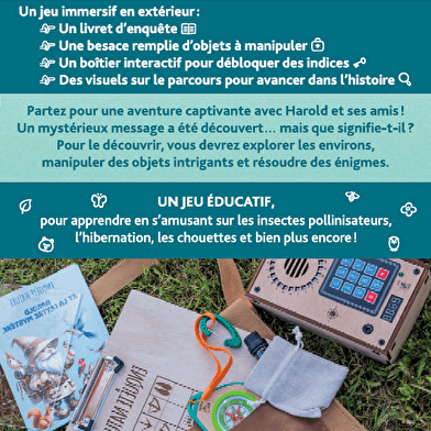 Enquête Game 'Harold et la Lettre Mystérieuse'