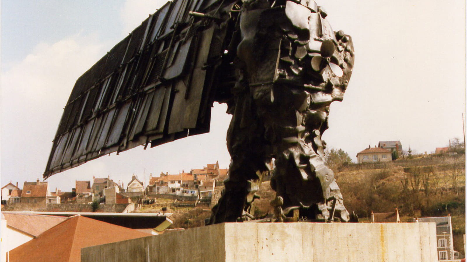 L'Homme du futur, sculpture de César