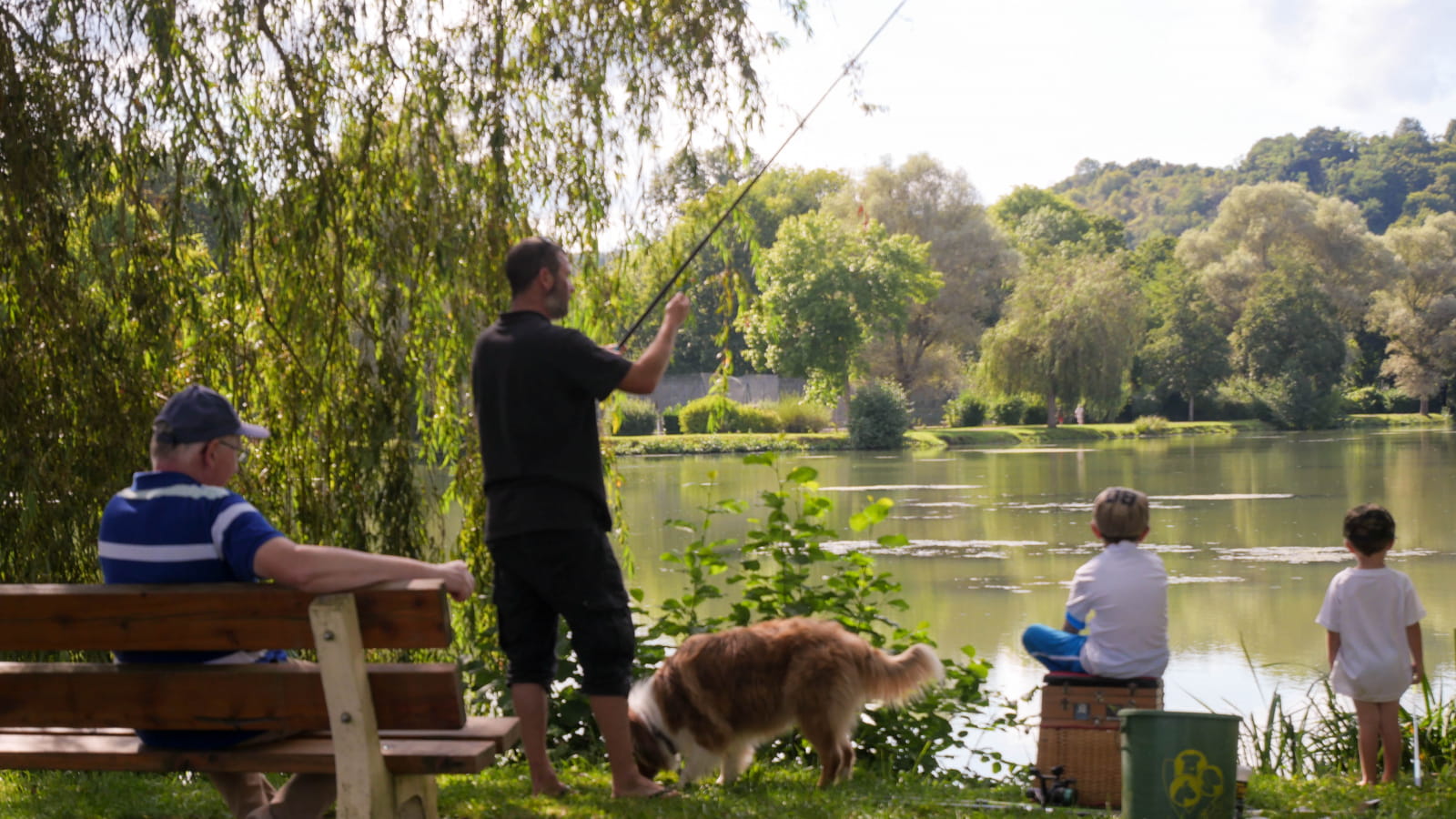 Pêche à l'étang des Prés de la Ville