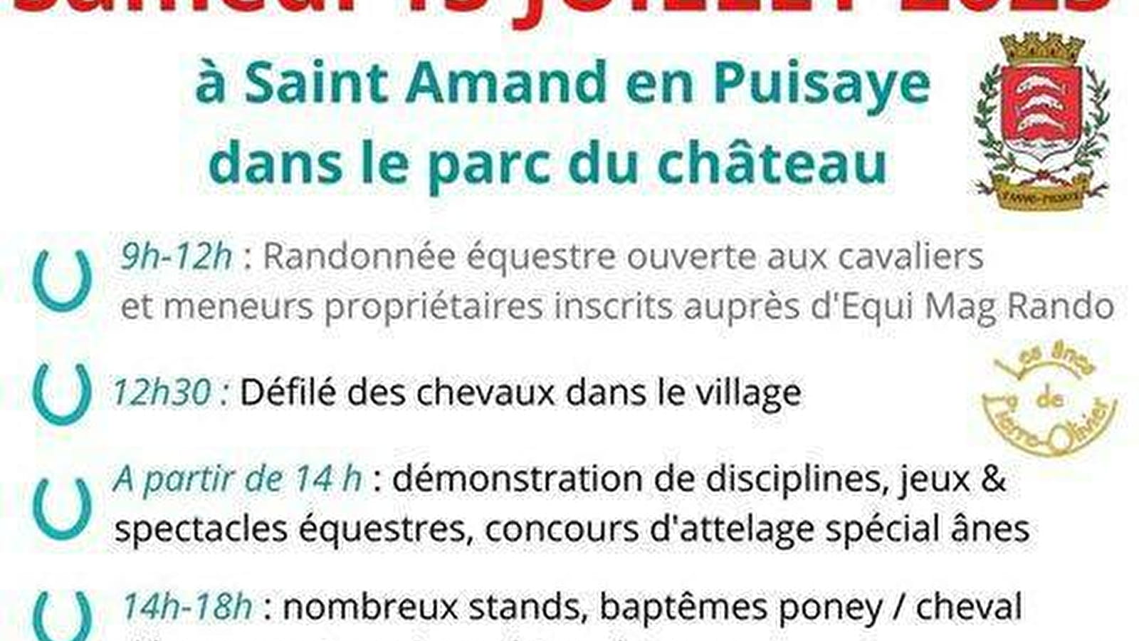 Fête du cheval, du poney et de l'âne