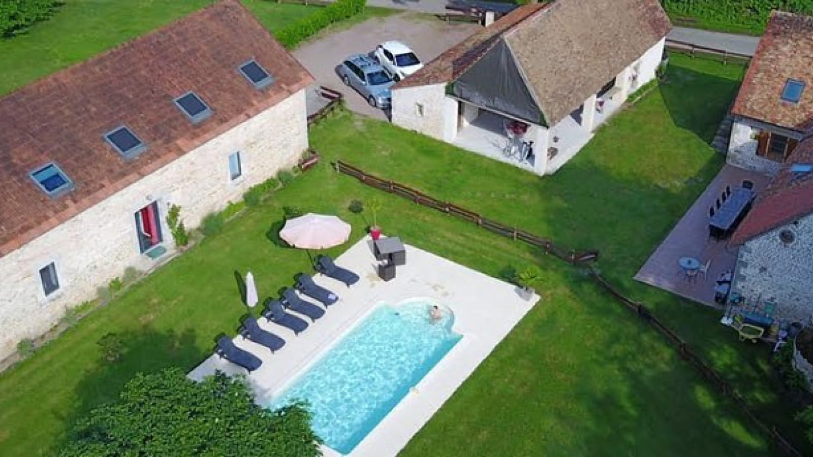 Gîtes bleu - La ferme du Château