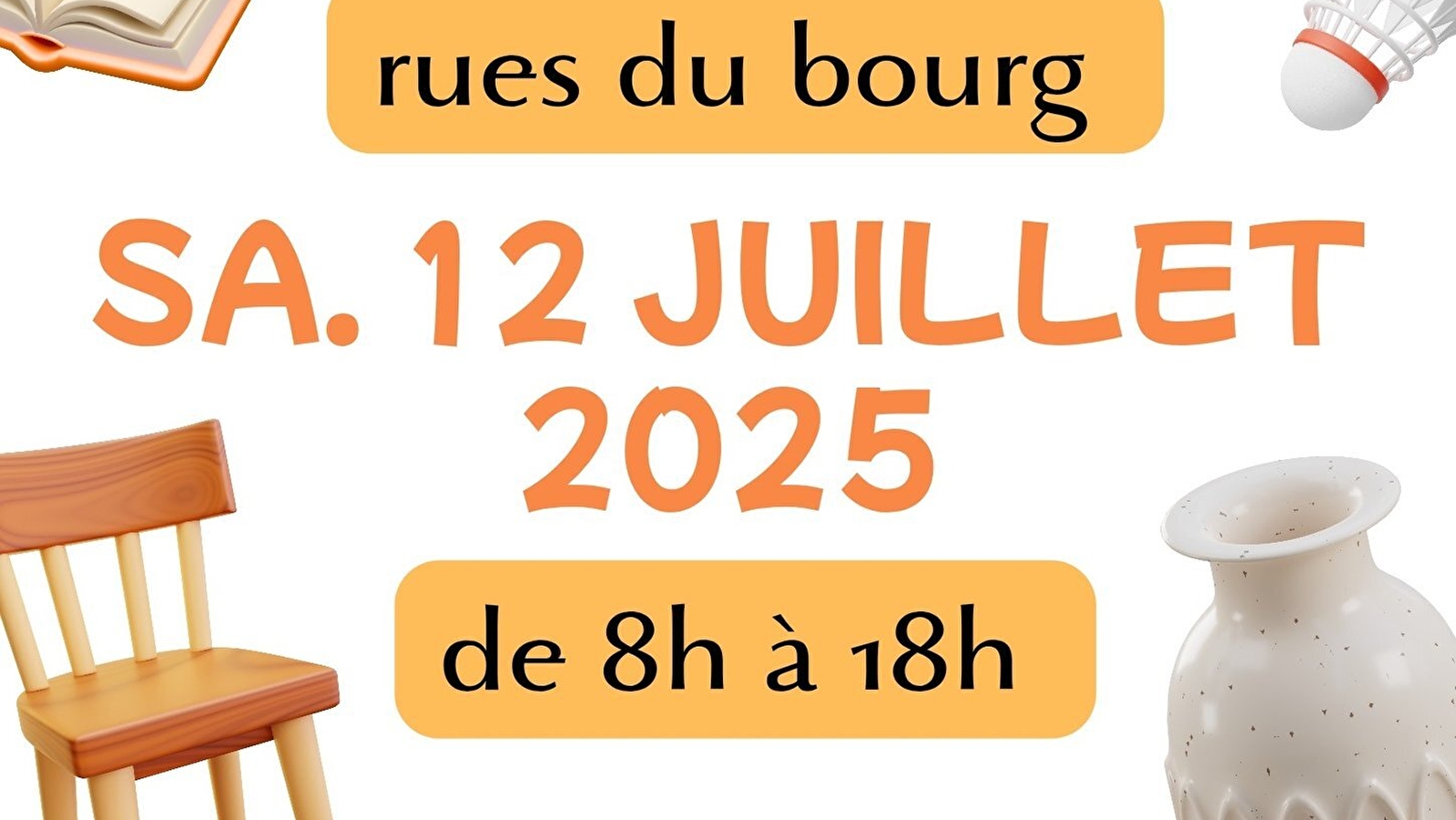 Vide grenier-brocante