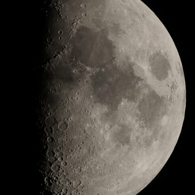 Animation astronomie 'De la lune à Saturne'