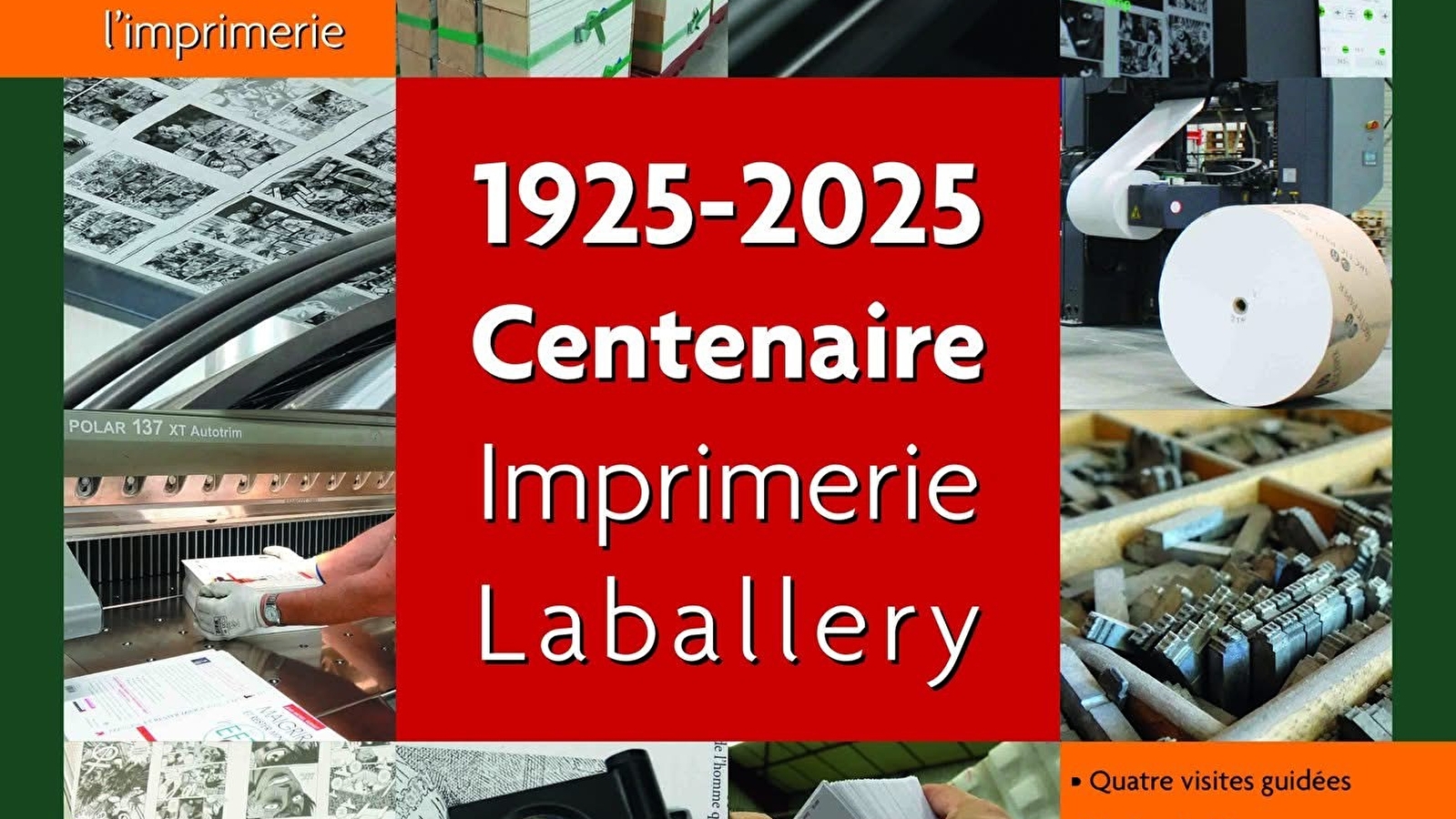 Portes ouvertes visite de l'imprimerie Laballery