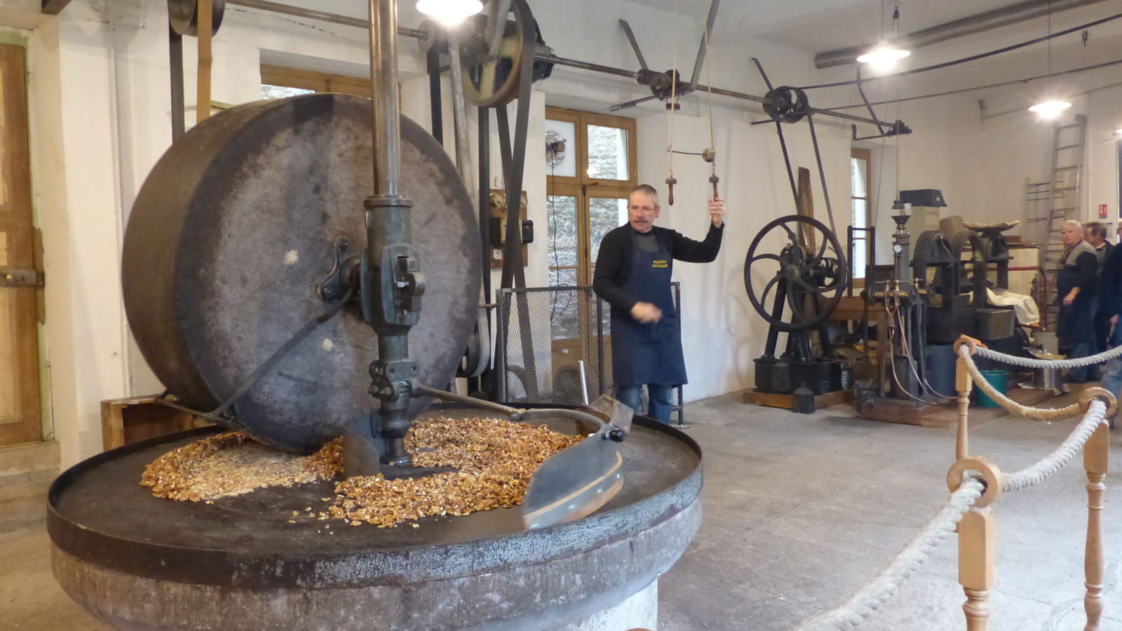 Visite de 'L'huilerie Réveillée'.