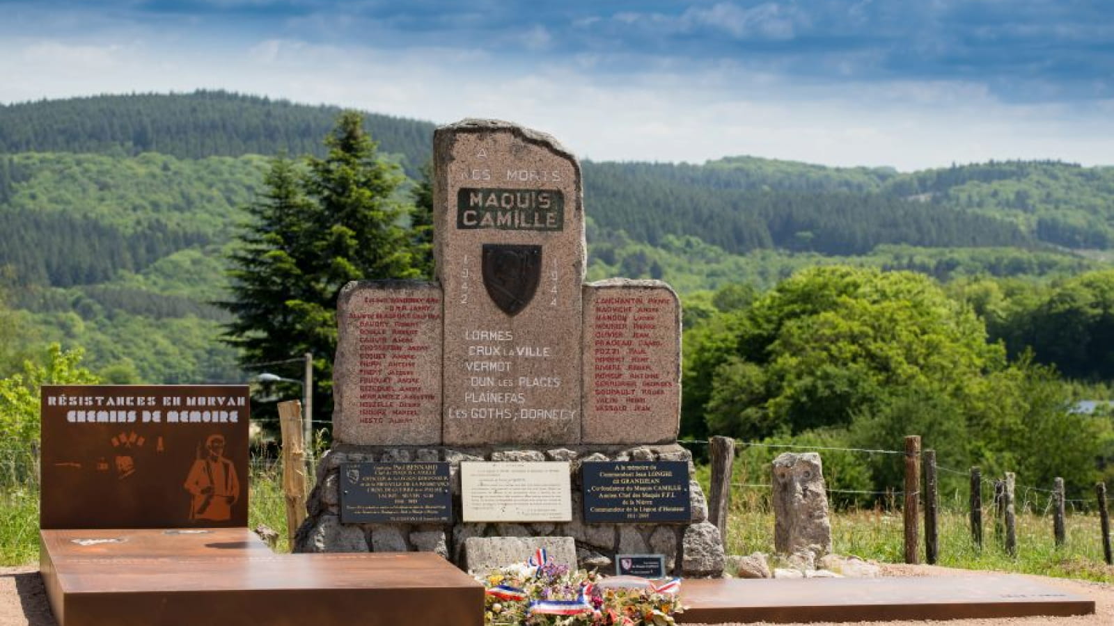 Balade numérique « Chemins de mémoire » dans le canton de Lormes