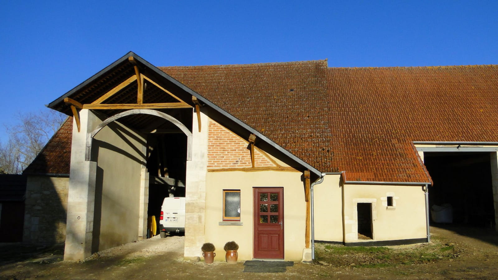 Ferme du Grand Ouche , production de porc