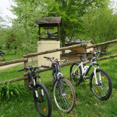 Oh mon vélo, Camping Les Soulins