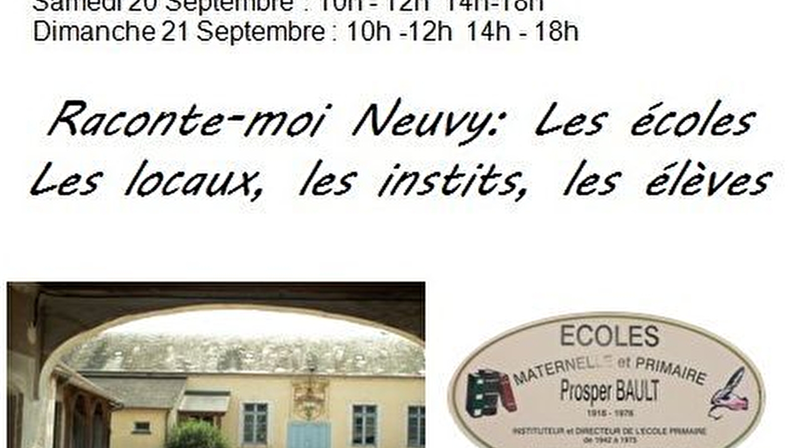 Journées Européennes du Patrimoine