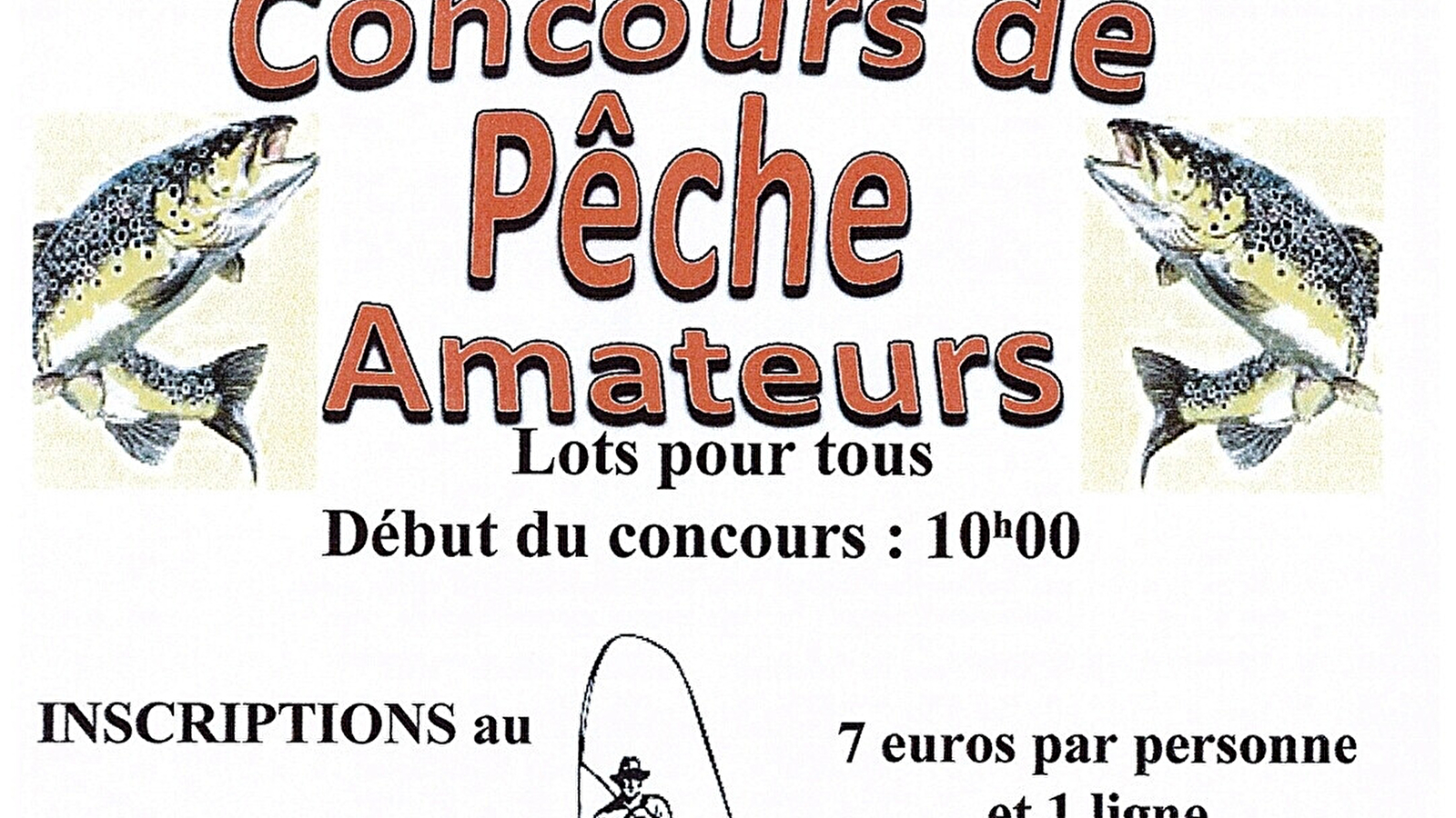 Concours de pêche amateurs