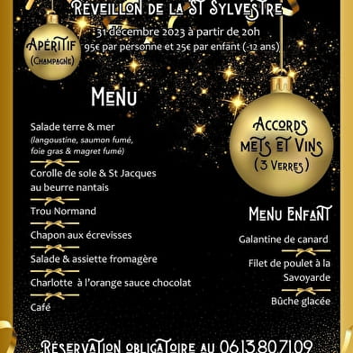 Réveillon de la Saint Sylvestre à l'Espace Apogée à Prémery