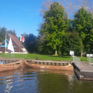 Baignade à l'étang de Baye