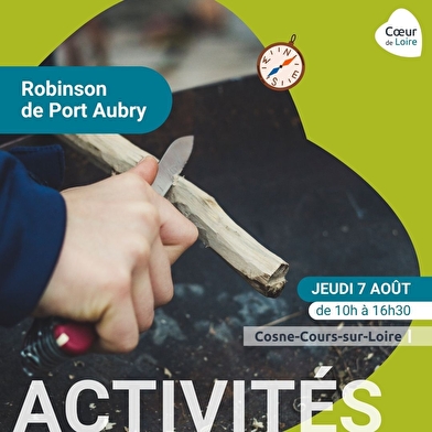 Robinson du Port Aubry - Journée nature pour les enfants de 6-12 ans