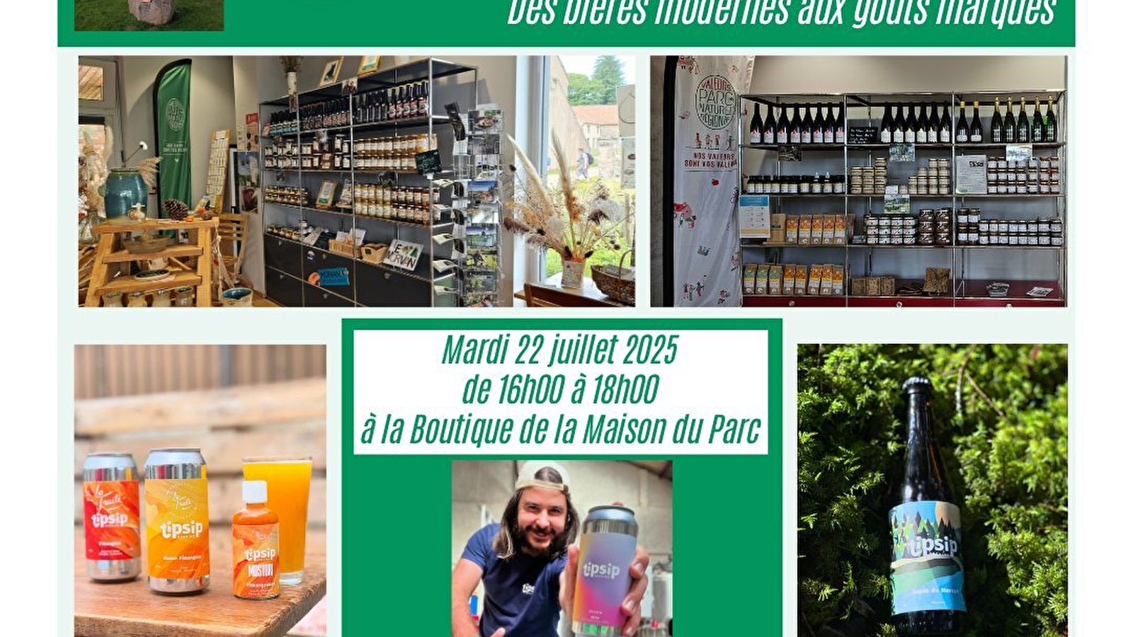 Découverte et dégustation des bières Tipsip