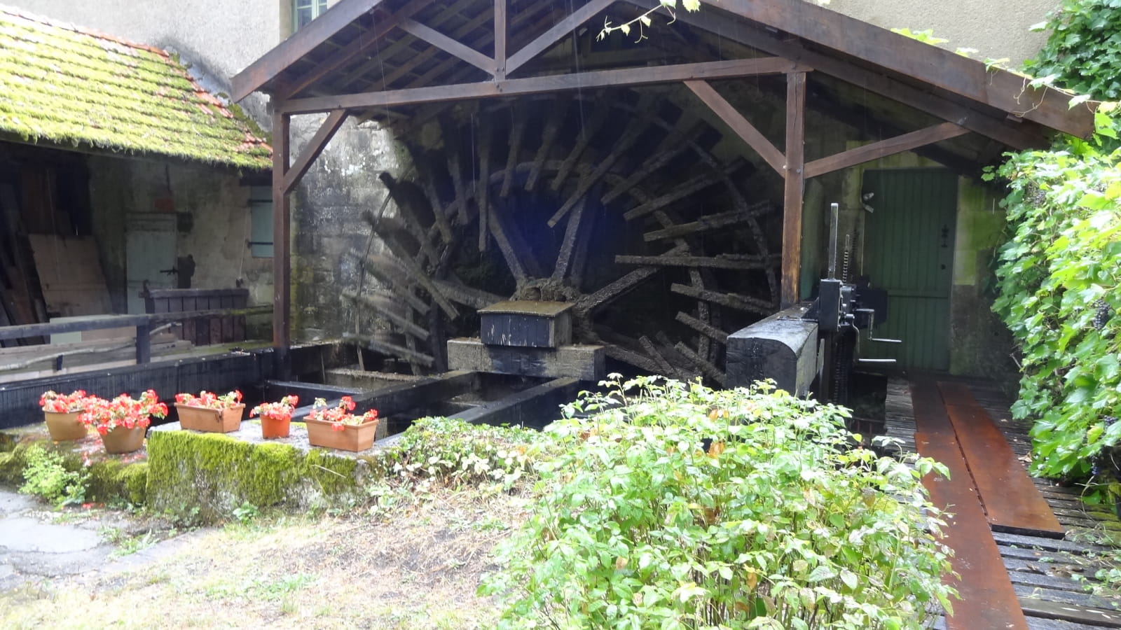 Les moulins à eau de Moulin l'Evêque