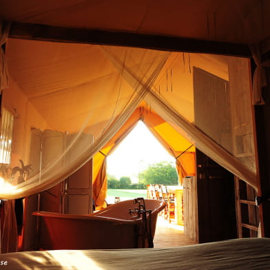 Tentes Safari de Luxe du domaine de Kimaro Farmhouse