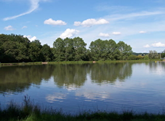 Baignade à la base de loisirs de l'Etang de la Chênaie - MONTAPAS