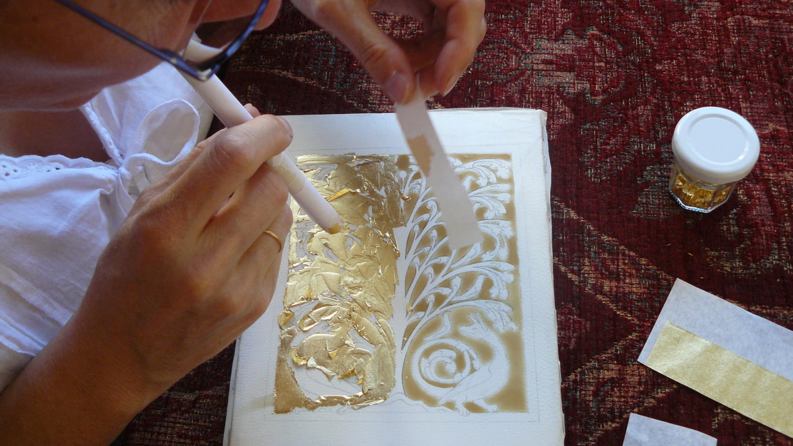 Stage d'enluminure traditionnelle