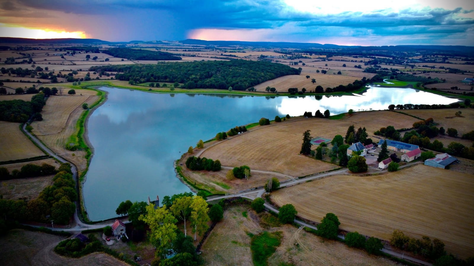 Circuit entre étang et forêt de Vincence