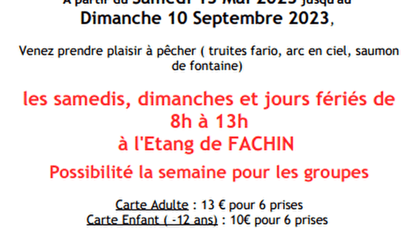 Étang de Fâchin