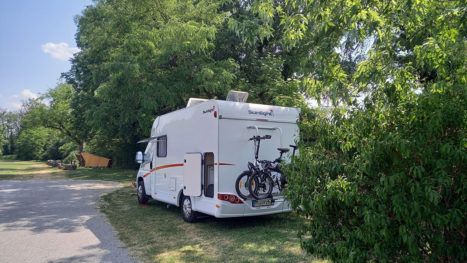 Aire de service pour camping-cars à Fleury-sur-Loire