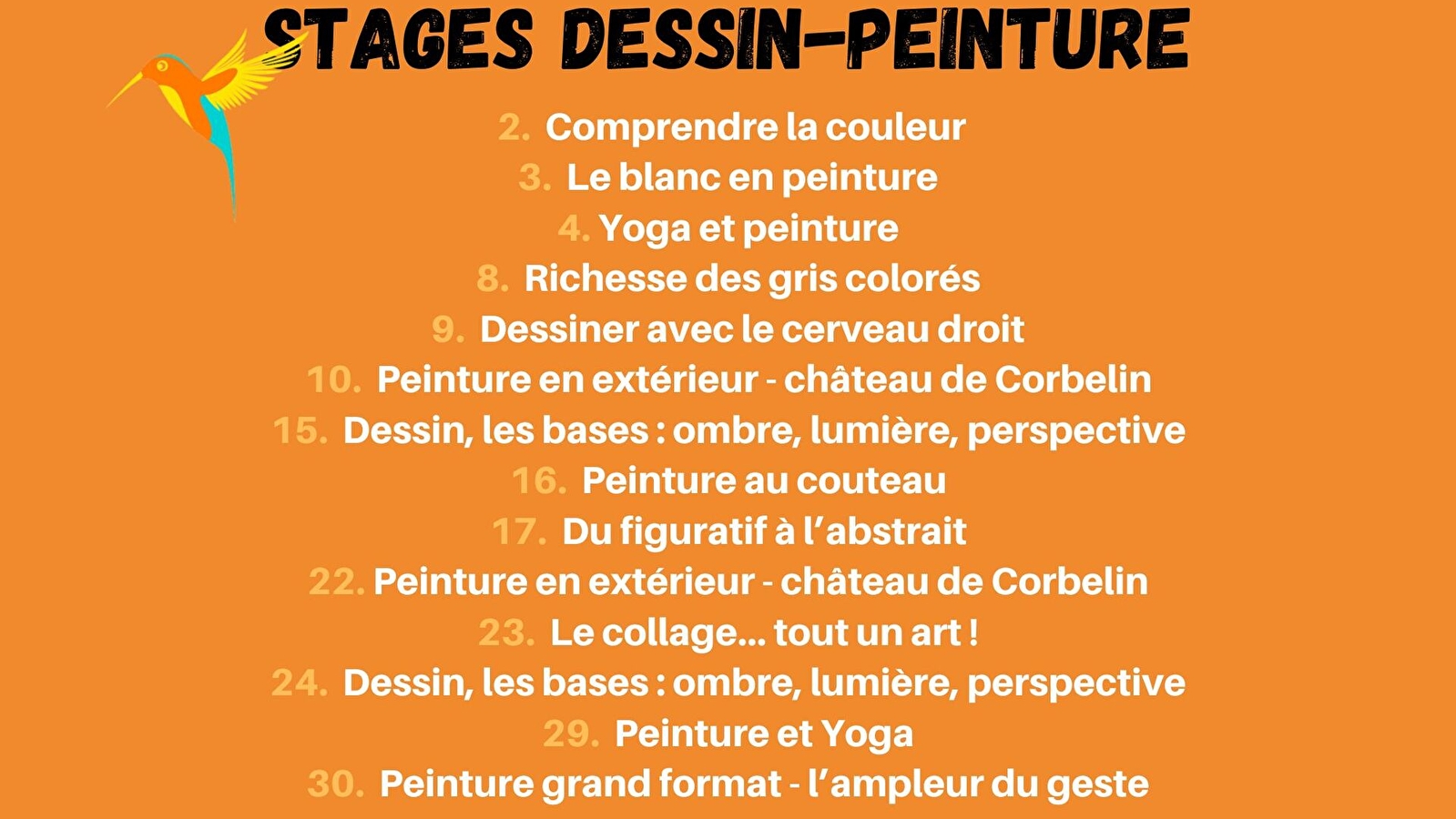 Stages d'été à La Charité-sur-Loire