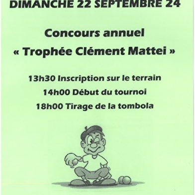 Concours pétanque