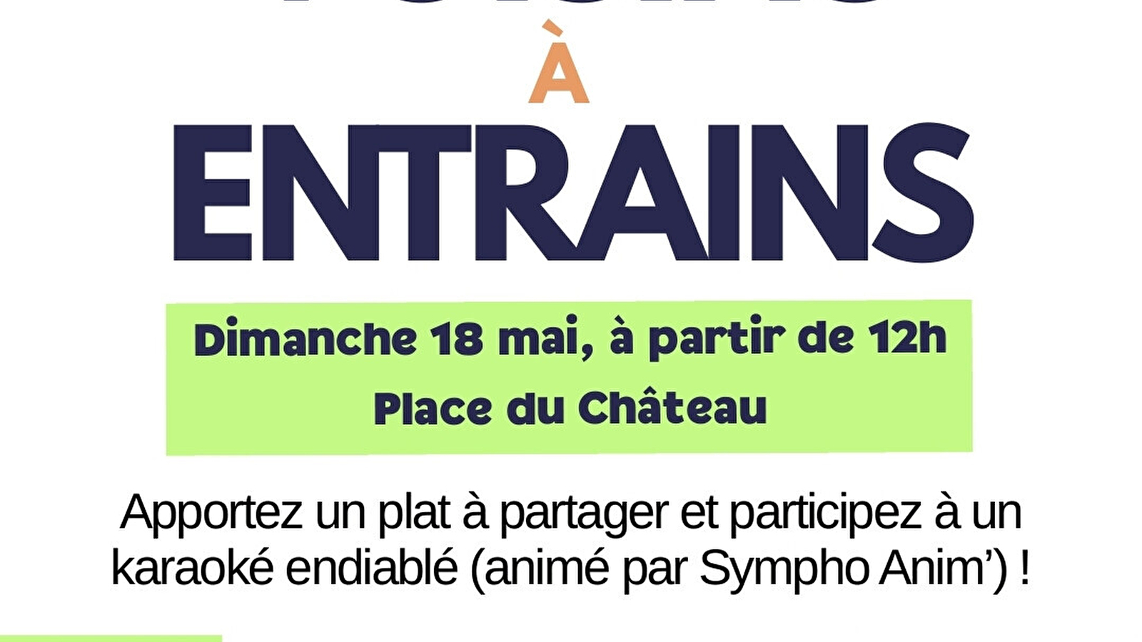 FÊTE DES VOISINS