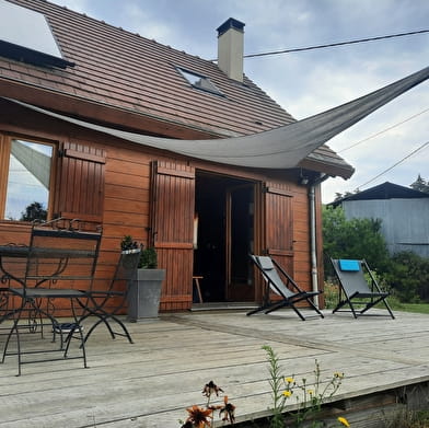 Chalet écologique à la campagne