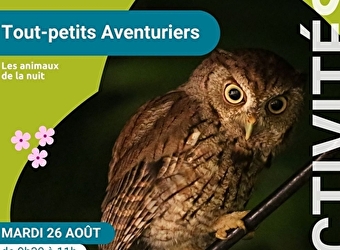 Les Tout-petits Aventuriers - matinée pour les moins de 6 ans - spéciale 'les animaux de la nuit' - POUILLY-SUR-LOIRE