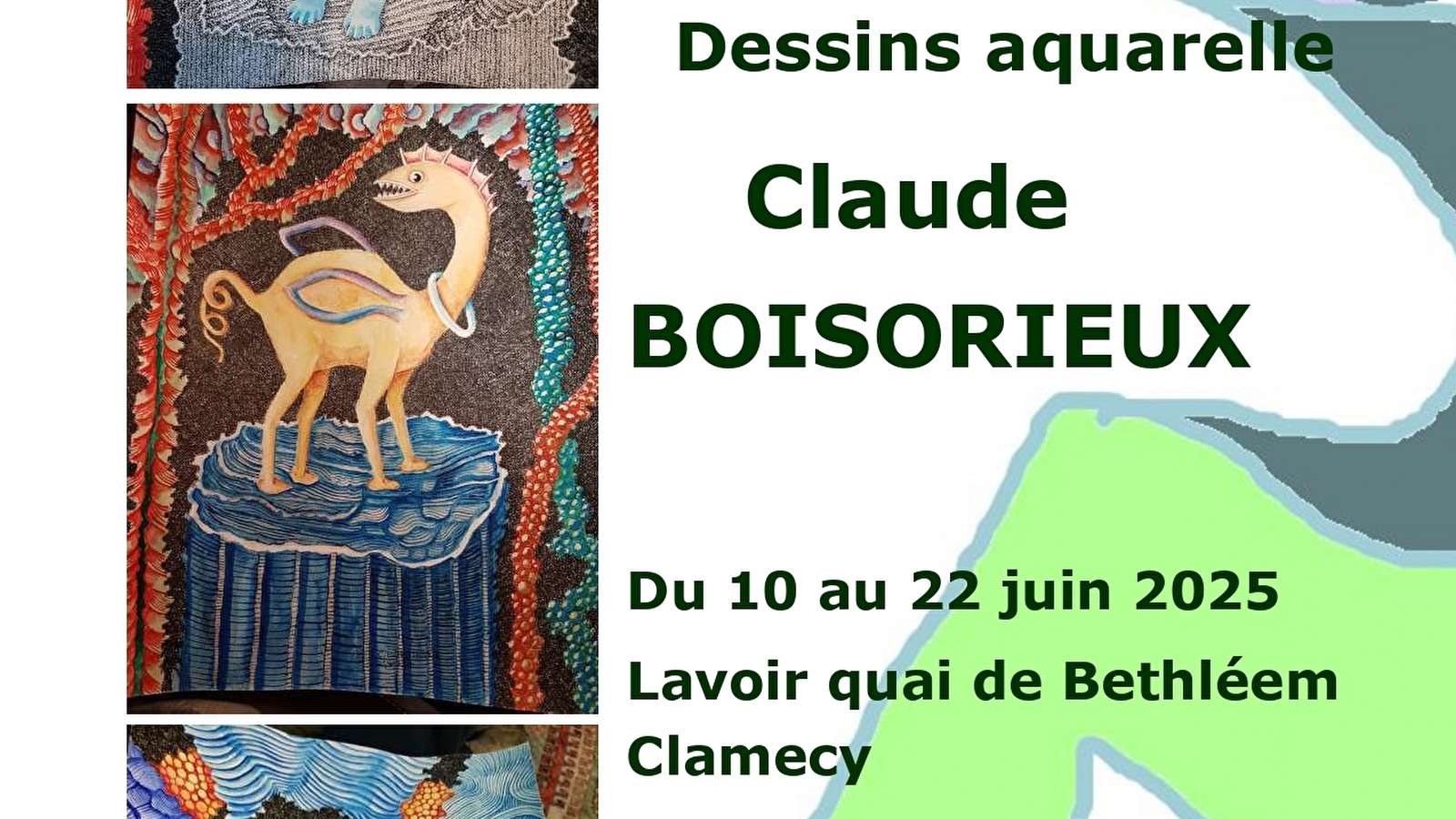 Exposition « BESTIAIRE » de Claude BOISORIEUX