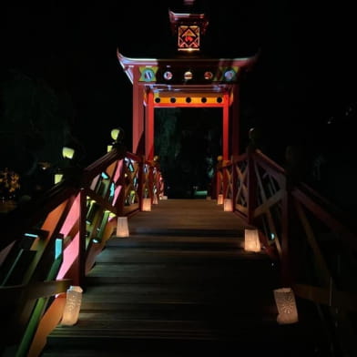 Nocturne à la bougie au Parc Floral