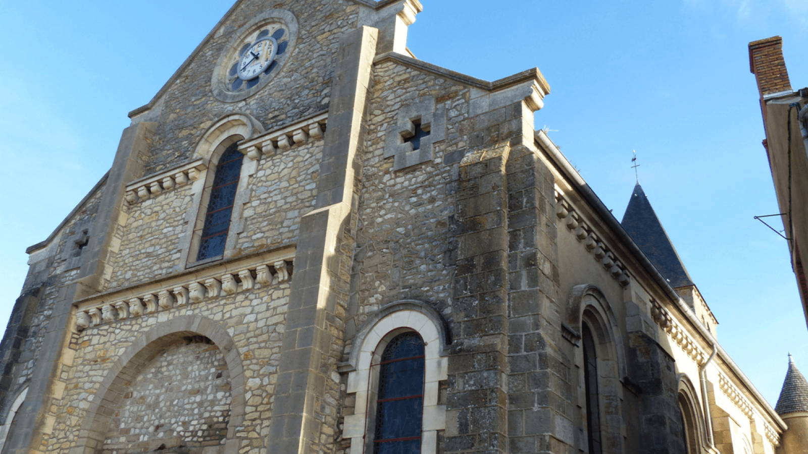 Visite de l'église Saint-Martin, site clunisien à Chantenay-Saint-Imbert