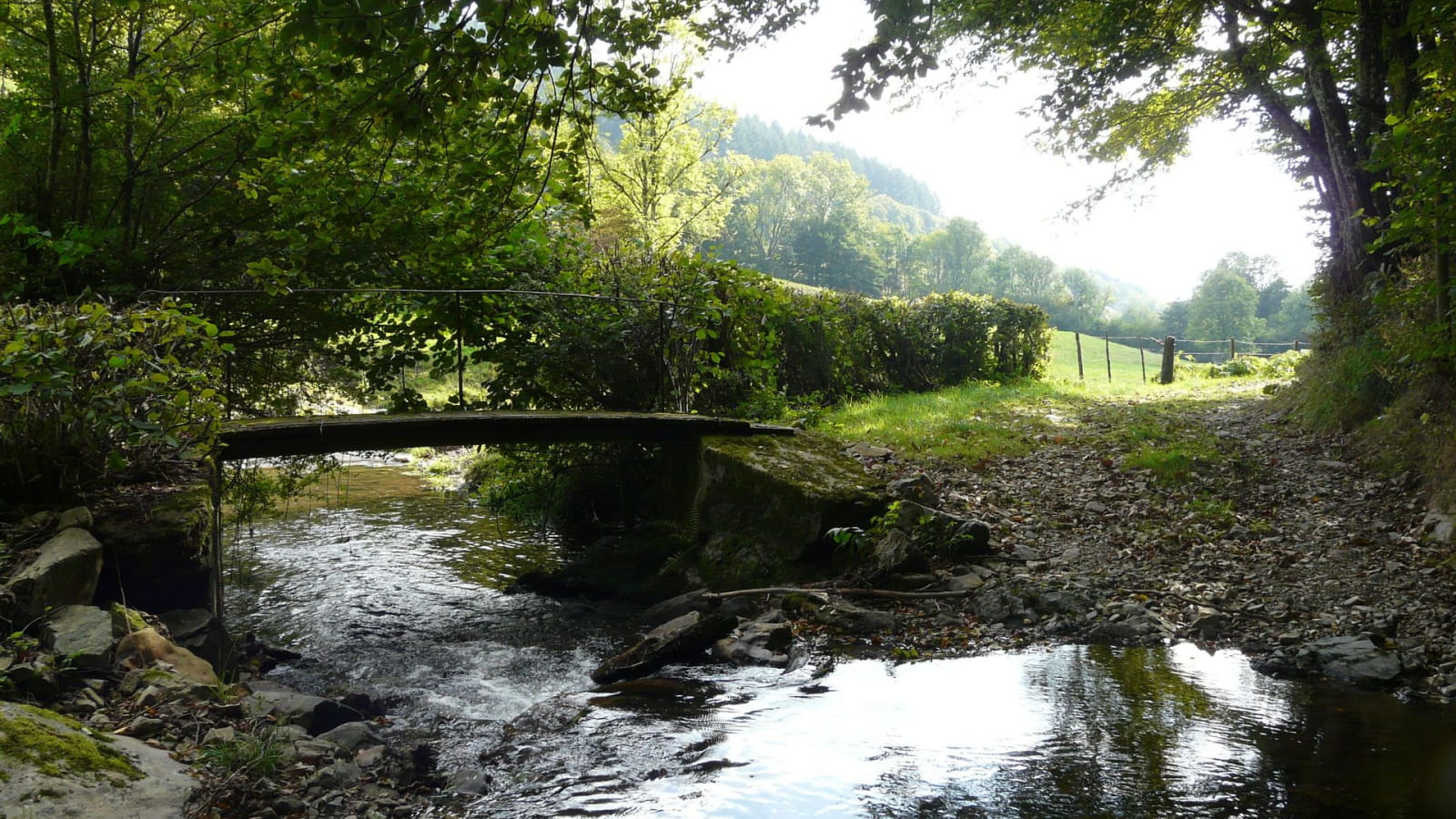 Balade sur la rivière de la Roche